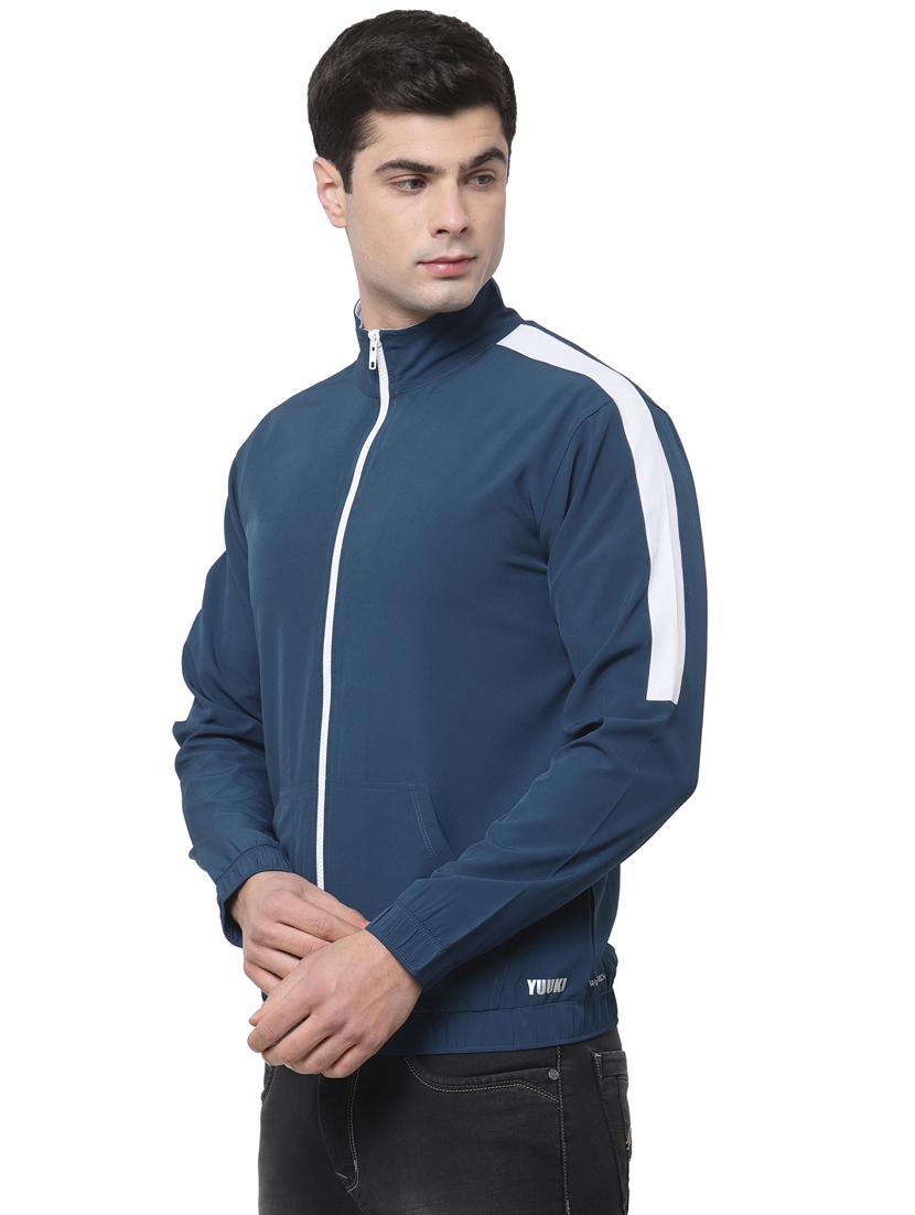 teal solid casual jacket - 18292559 -  Standard Image - 1