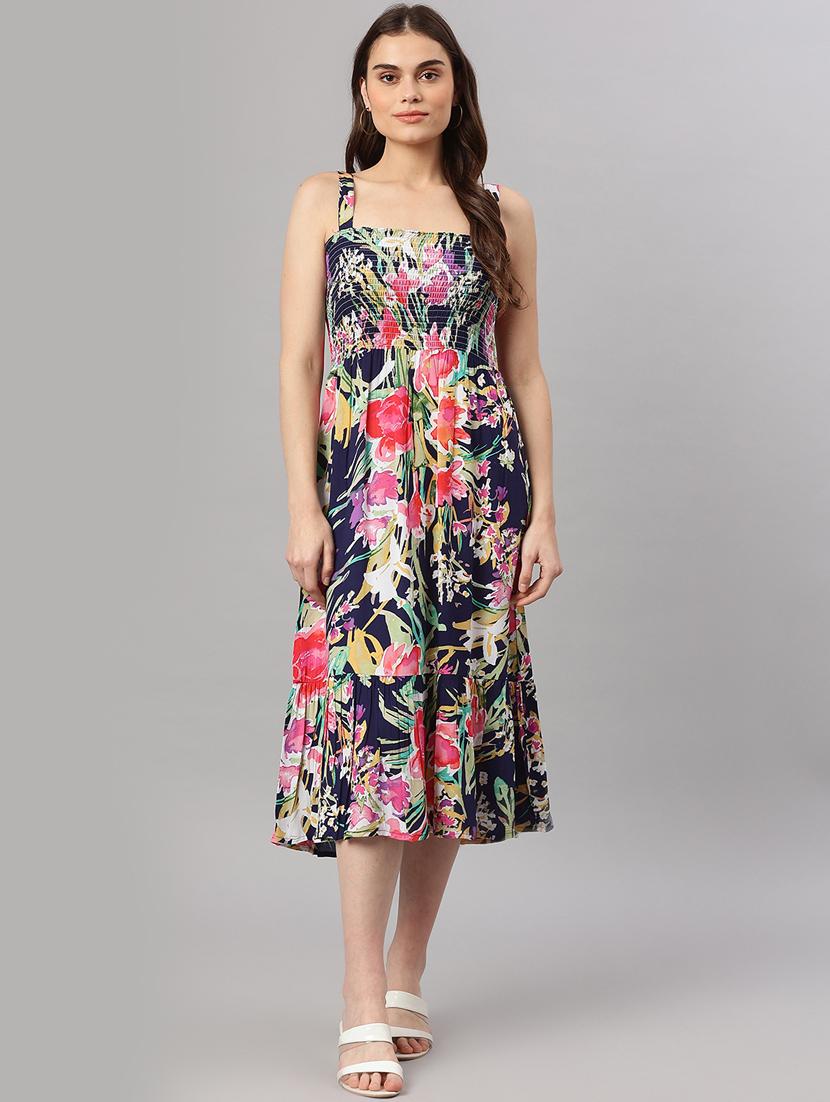 women's tropical dress - 18292600 - Standard Image - 1