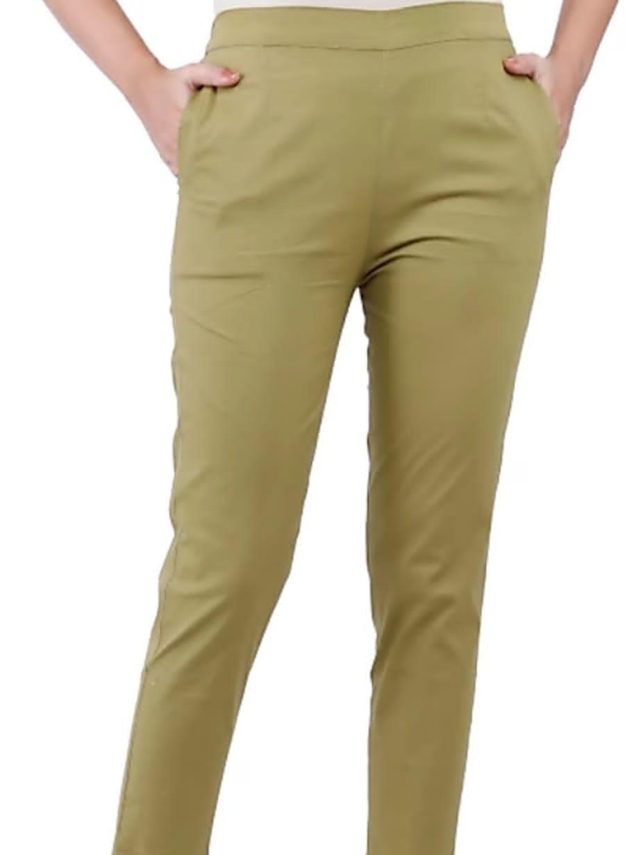 cotton lycra pants - 18292818 - Standard Image - 1