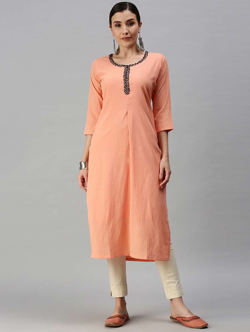 women's straight kurta