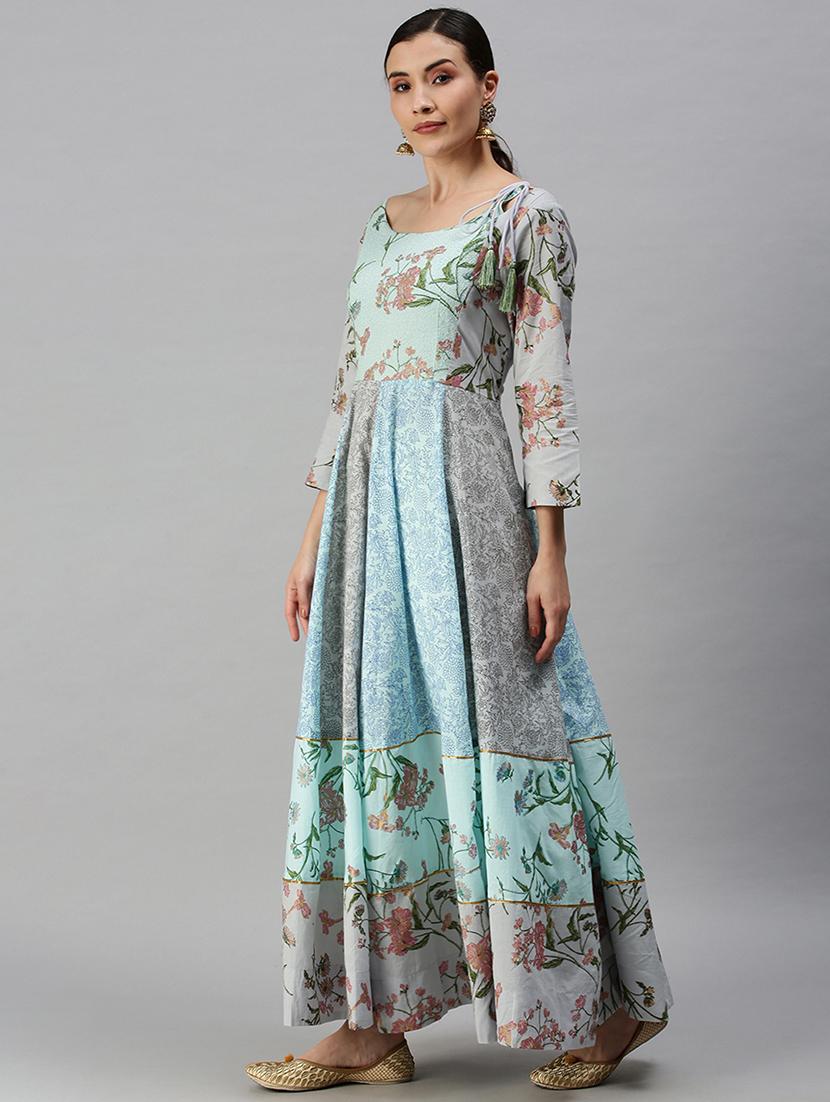 women's flared kurta - 18292955 -  Standard Image - 1