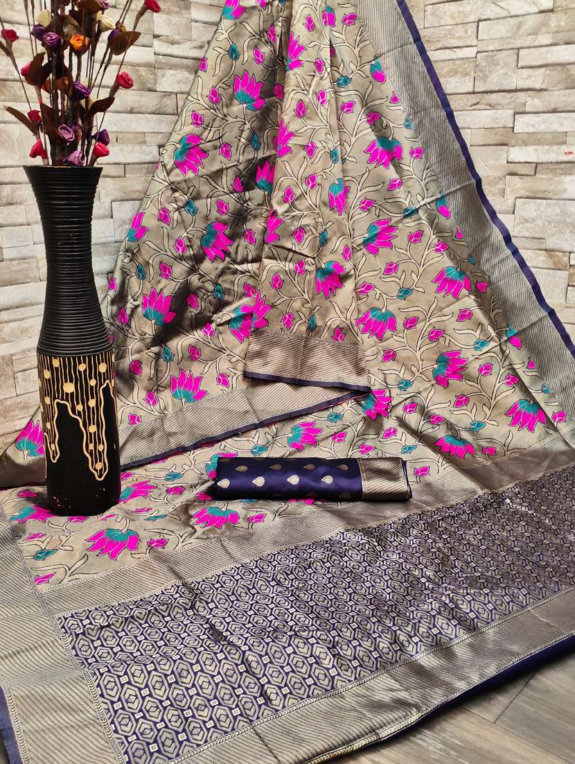 blue paithani saree with blouse - 18293253 -  Standard Image - 4