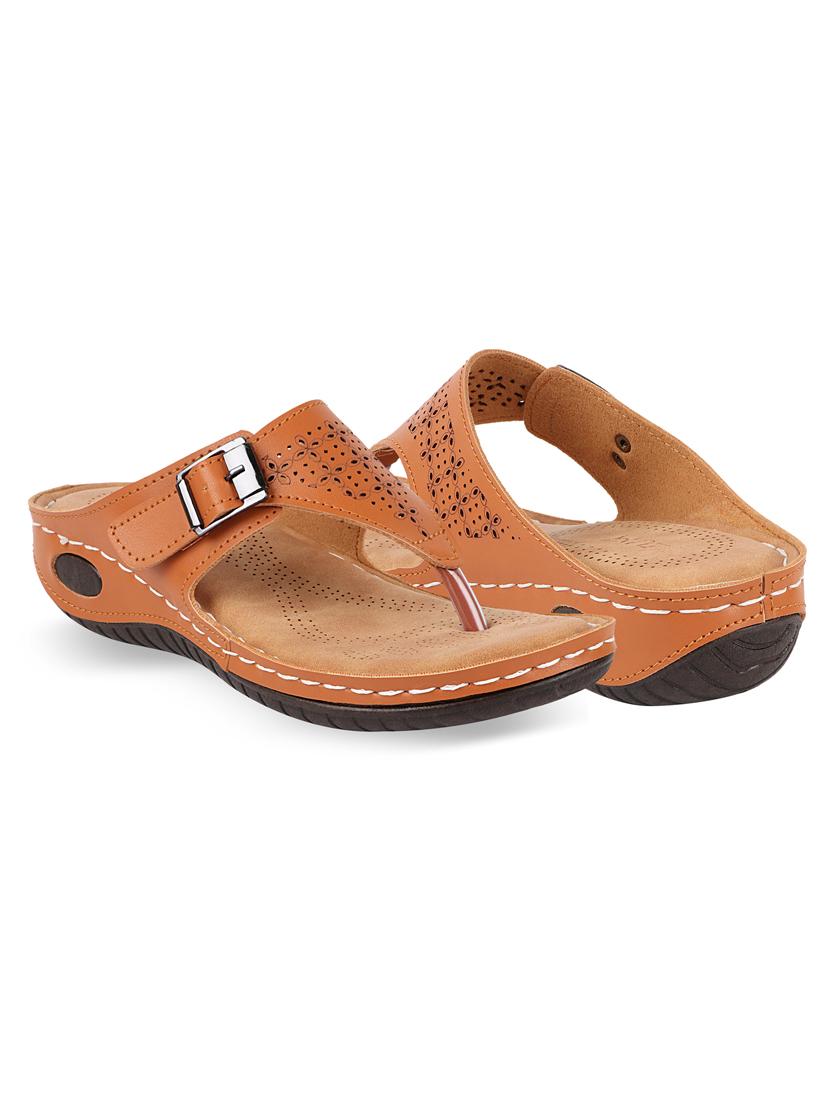 tan sandal - 18293876 - Standard Image - 1