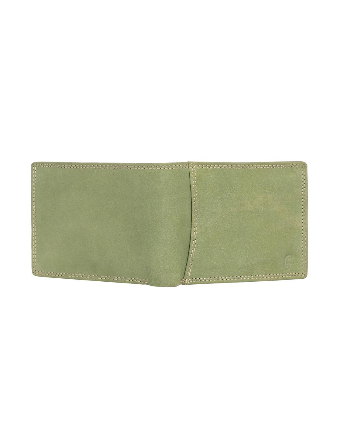 green genuine leather wallet - 18294058 - Standard Image - 1
