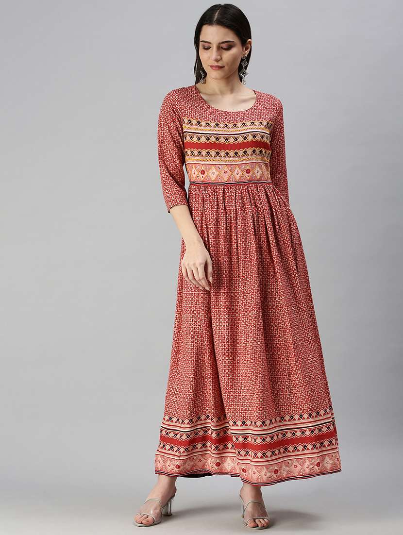 women's flared kurta