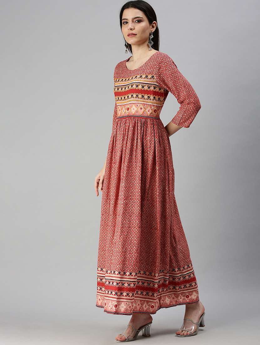 women's flared kurta - 18294534 -  Standard Image - 1