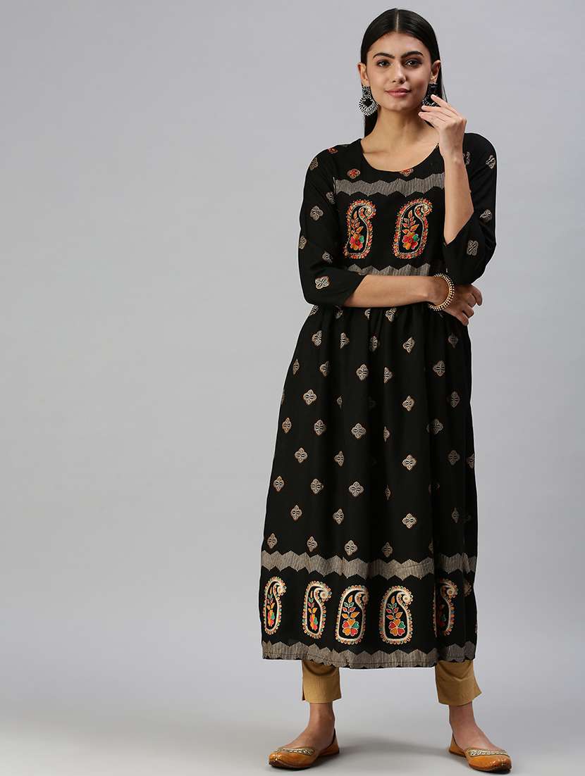 women's flared kurta - 18294541 - Zoom Image - 0