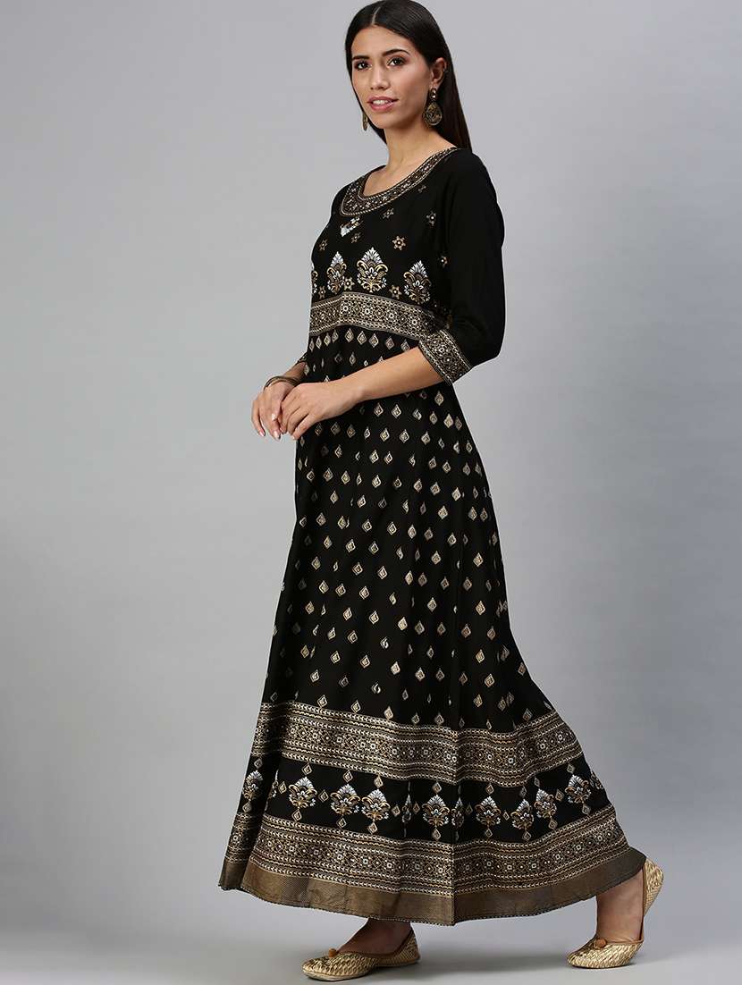 women's flared kurta - 18294542 -  Standard Image - 1