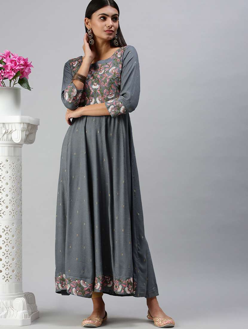 women's flared kurta