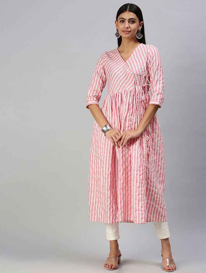women's angrakha kurta
