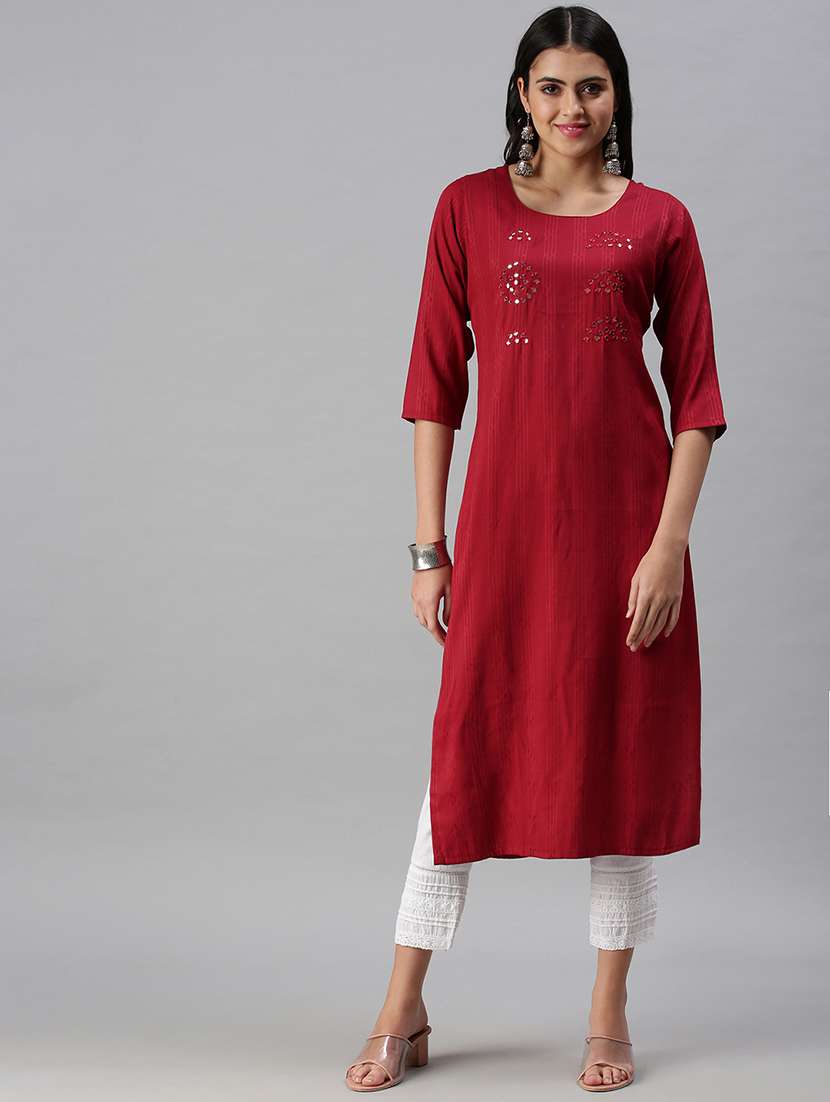 women's straight kurta