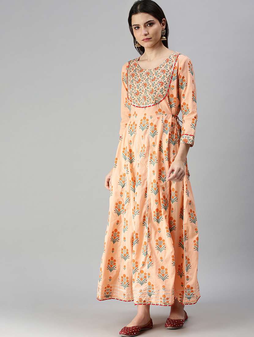 Women's Flared Kurta - 18294603 -  Standard Image - 1