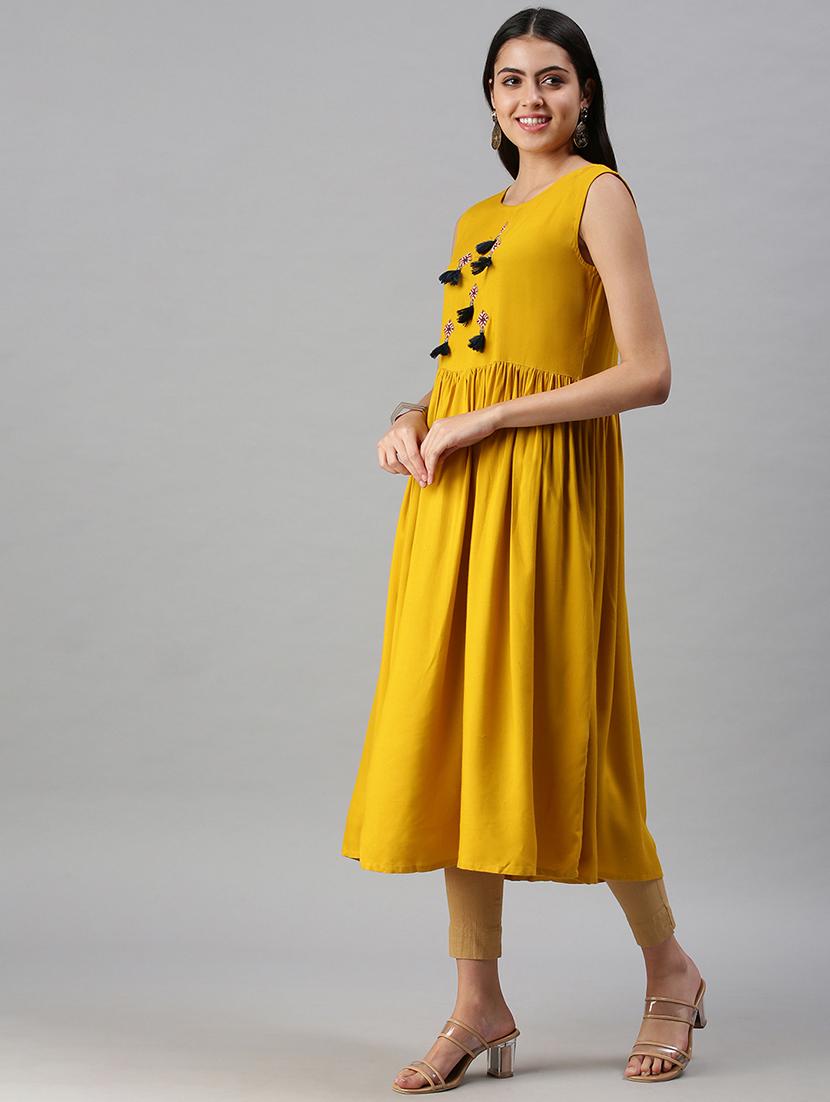 women's kurta with jacket kurta - 18294655 -  Standard Image - 1
