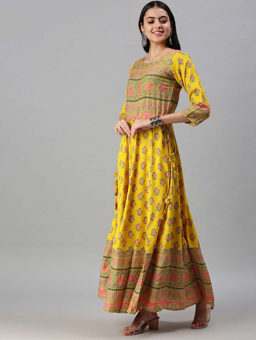 Women's Flared Kurta - 18294664 -  Standard Image - 1