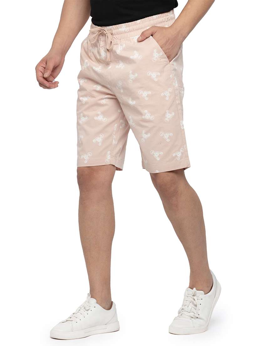 pink printed short - 18294783 -  Standard Image - 1
