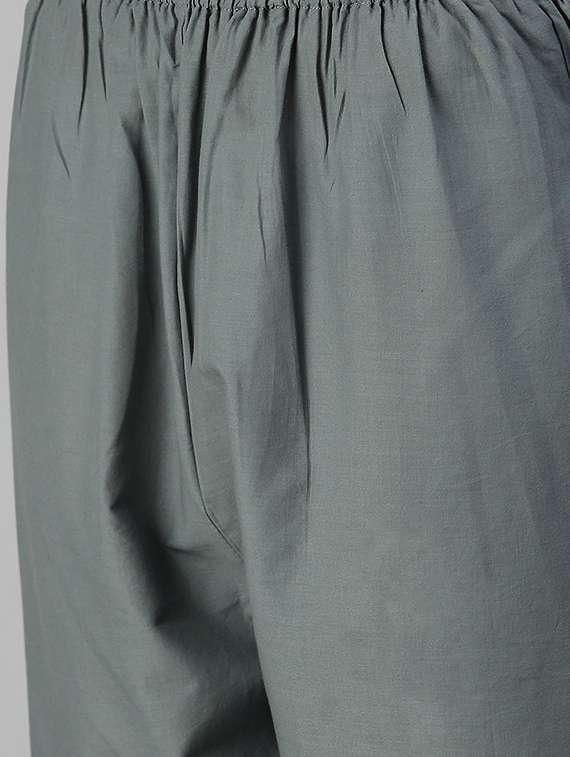 women paisley kurta pant set with dupatta - 18294899 -  Standard Image - 4