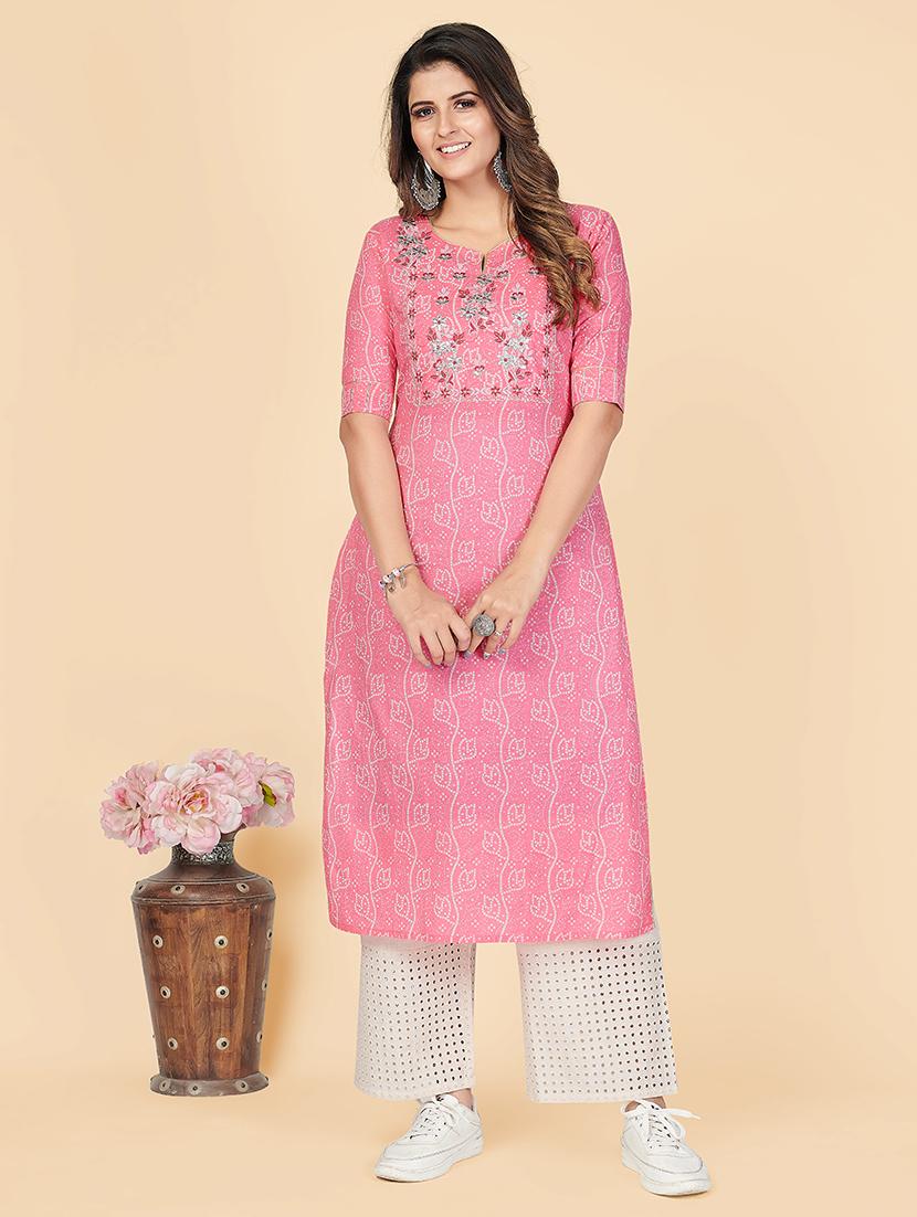 women's straight kurta - 18298155 - Zoom Image - 0