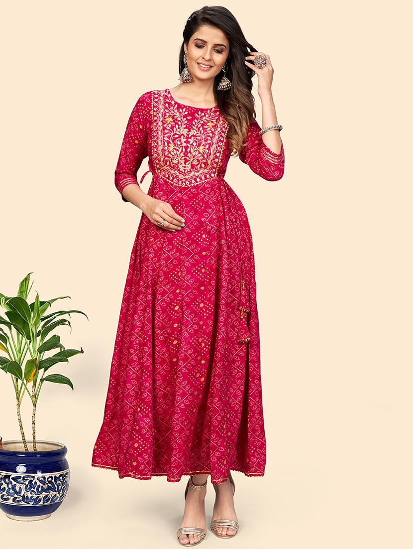 women's flared kurta - 18298265 -  Zoom Image - 0