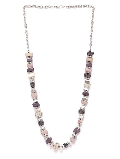 multi colored metal necklace - 18300596 -  Standard Image - 0
