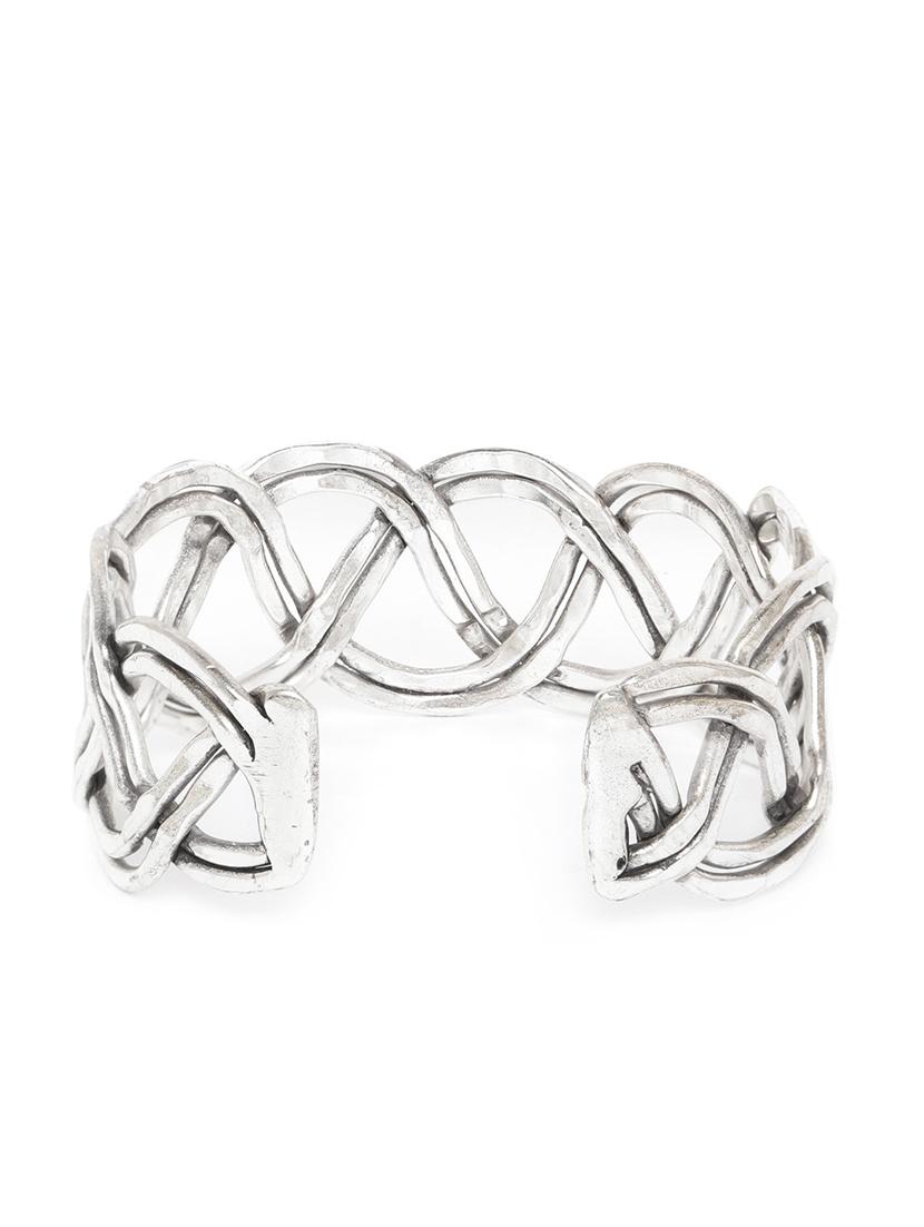 silver brass cuffs bracelet - 18300623 -  Standard Image - 1