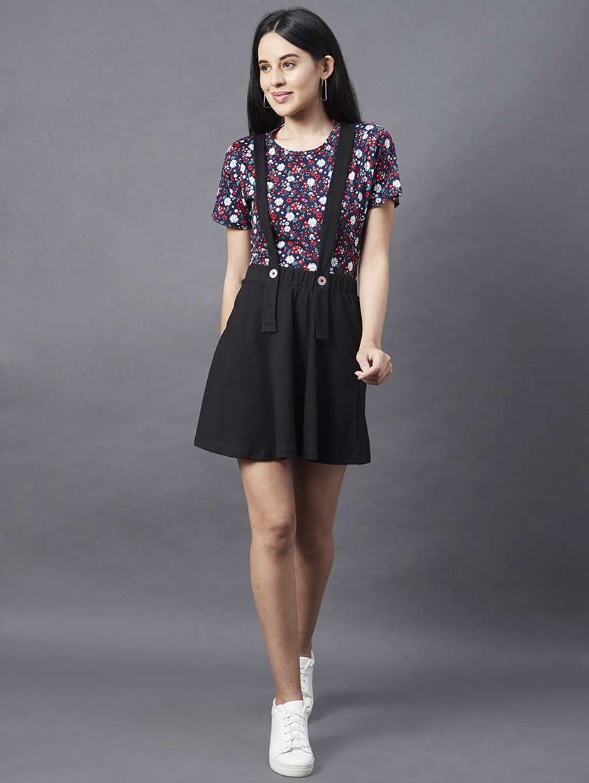mid rise solid skater skirt - 18301699 -  Standard Image - 4