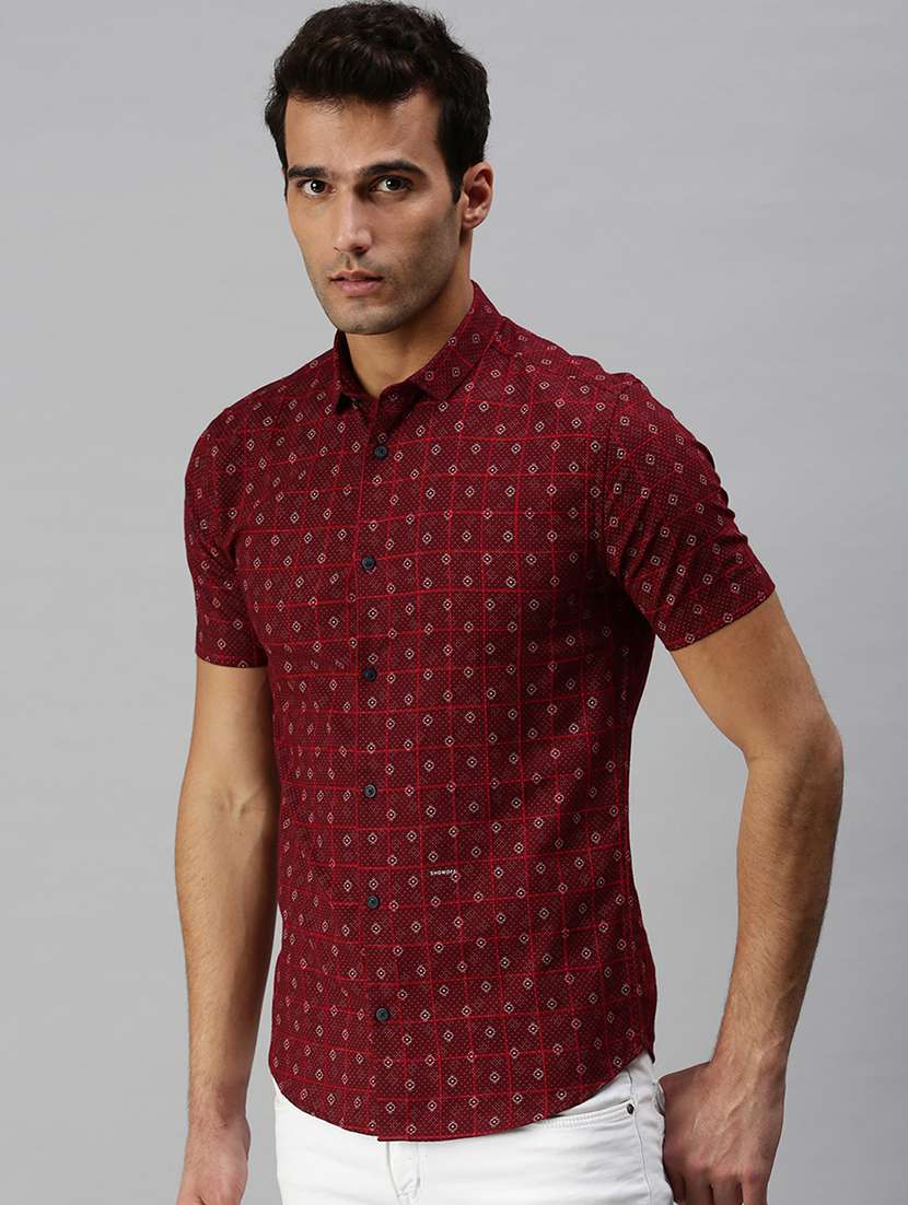 mens quirky casual shirt - 18301728 - Standard Image - 1