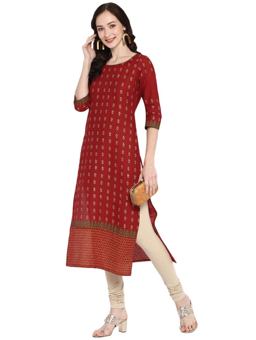 women's straight kurta