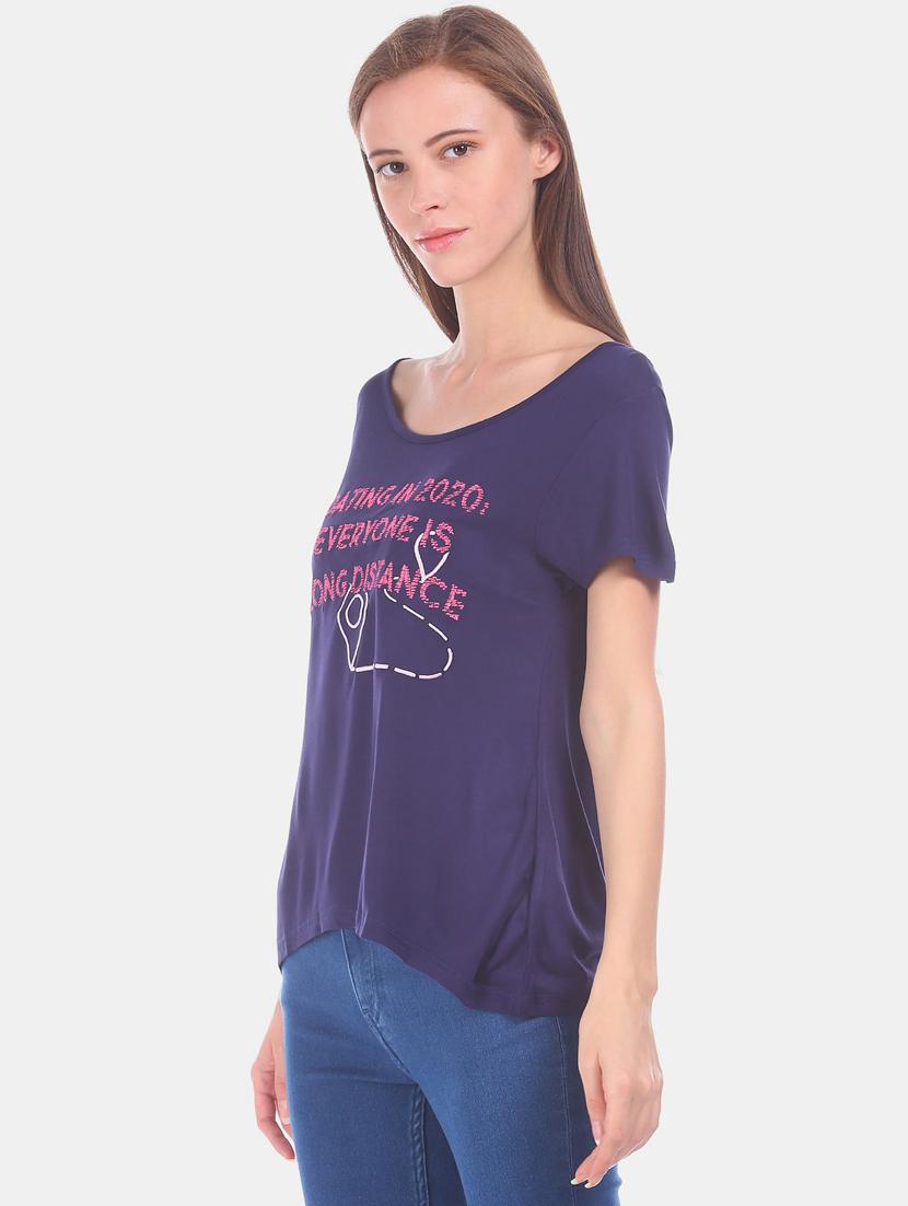 round neck short sleeve t-shirt - 18301835 - Standard Image - 1