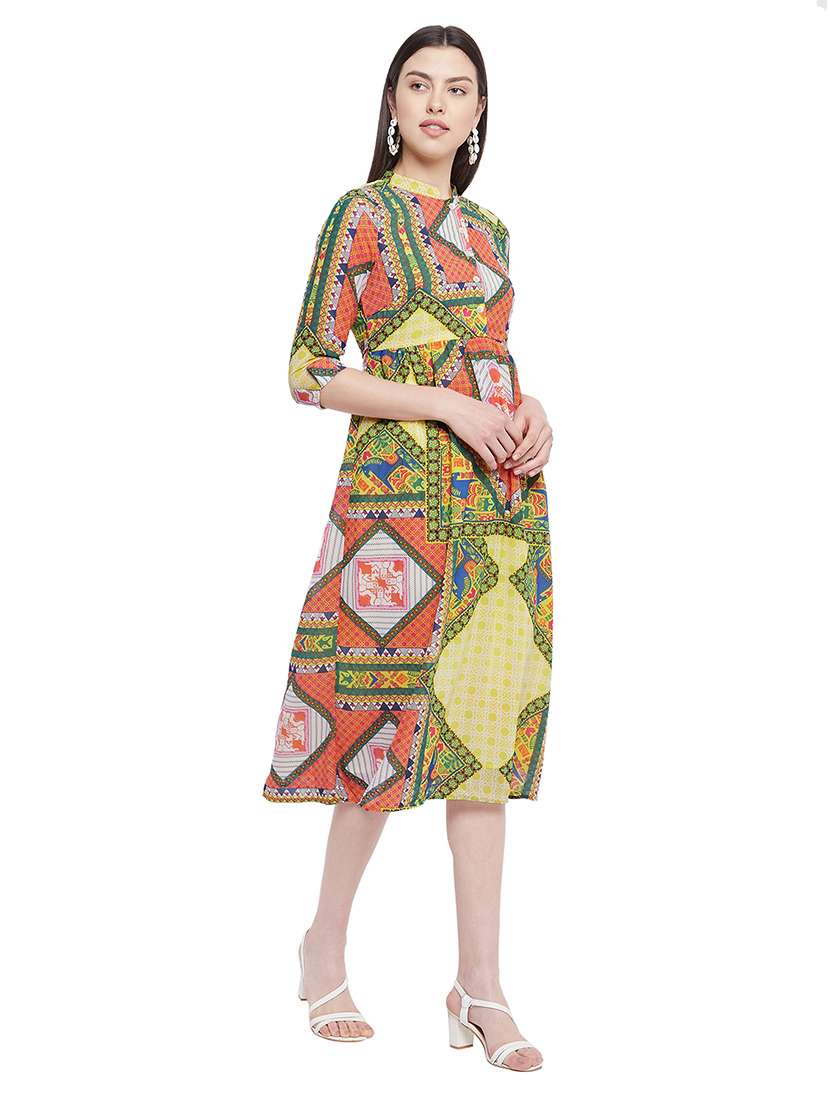 women's  madhubani dress - 18302438 -  Standard Image - 1