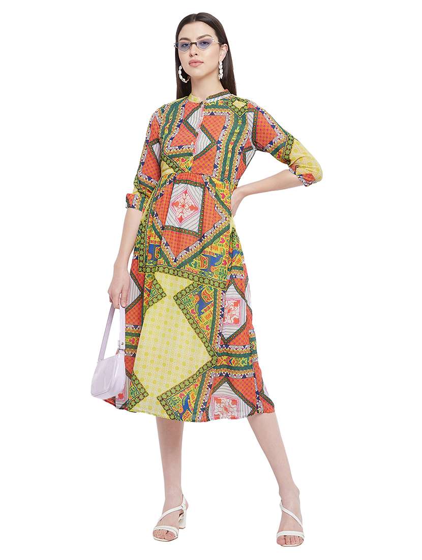 women's  madhubani dress - 18302438 -  Standard Image - 4