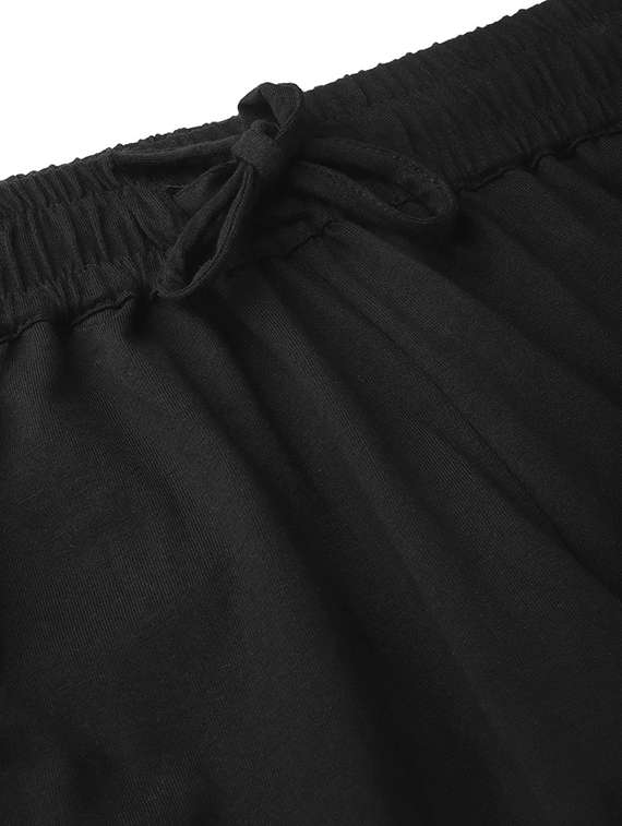 drawstring waist plus short - 18302505 -  Standard Image - 4