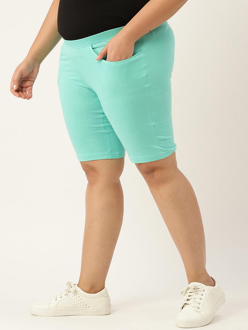 mid rise solid short - 18302714 - Standard Image - 1