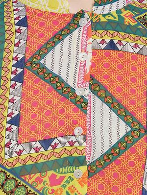 women's madhubani dress - 18302723 - Standard Image - 3