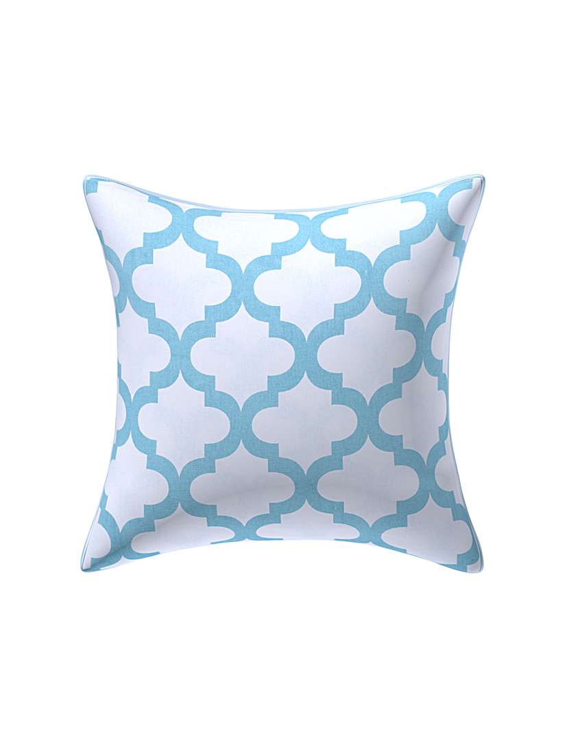 texstylers pure cotton jaipuri print set of 3 pcs 16x16 inches cushion cover - 18302903 - Standard Image - 1