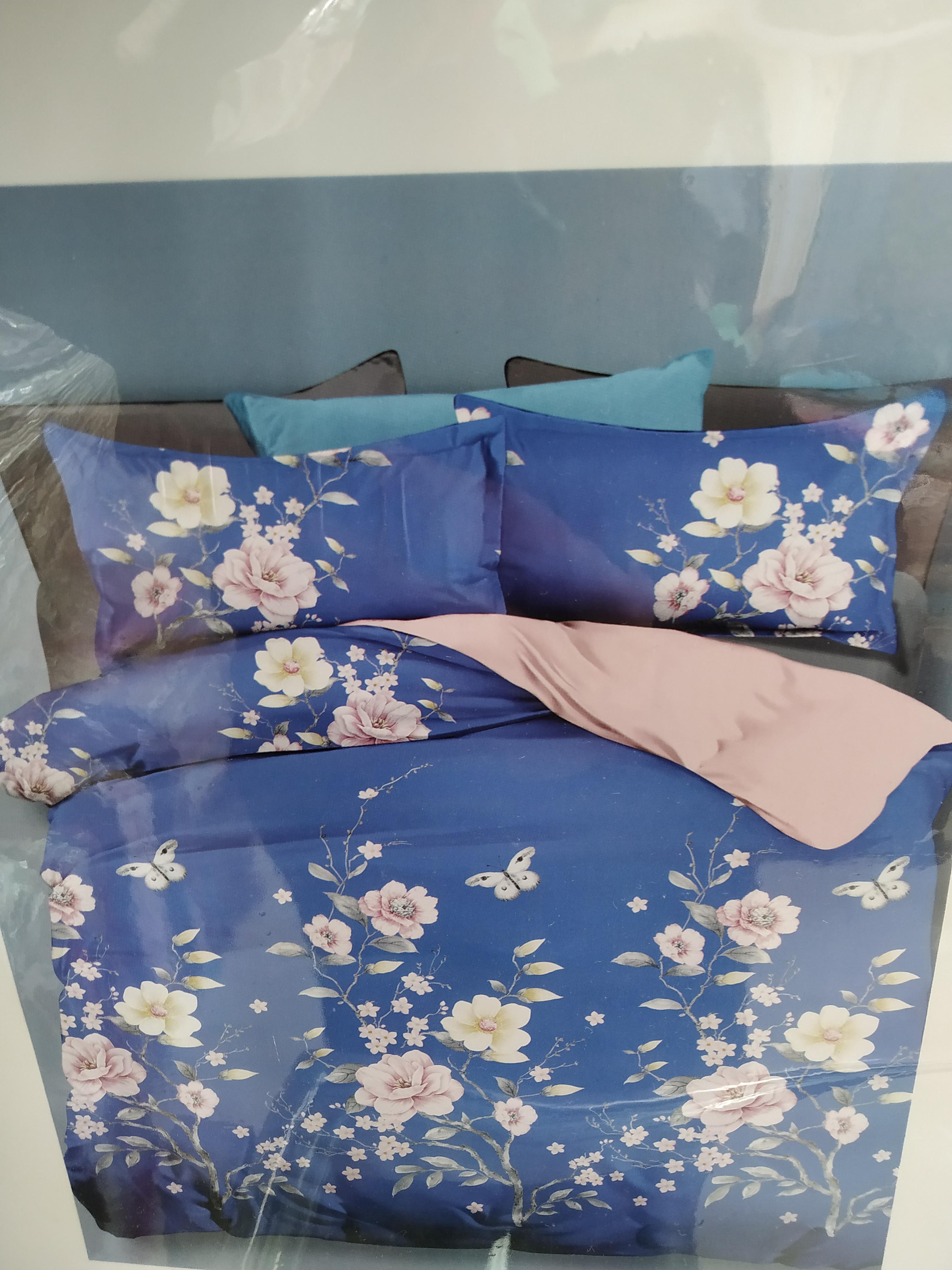 double bed pure cotton bedsheets - 18303852 - Standard Image - 1