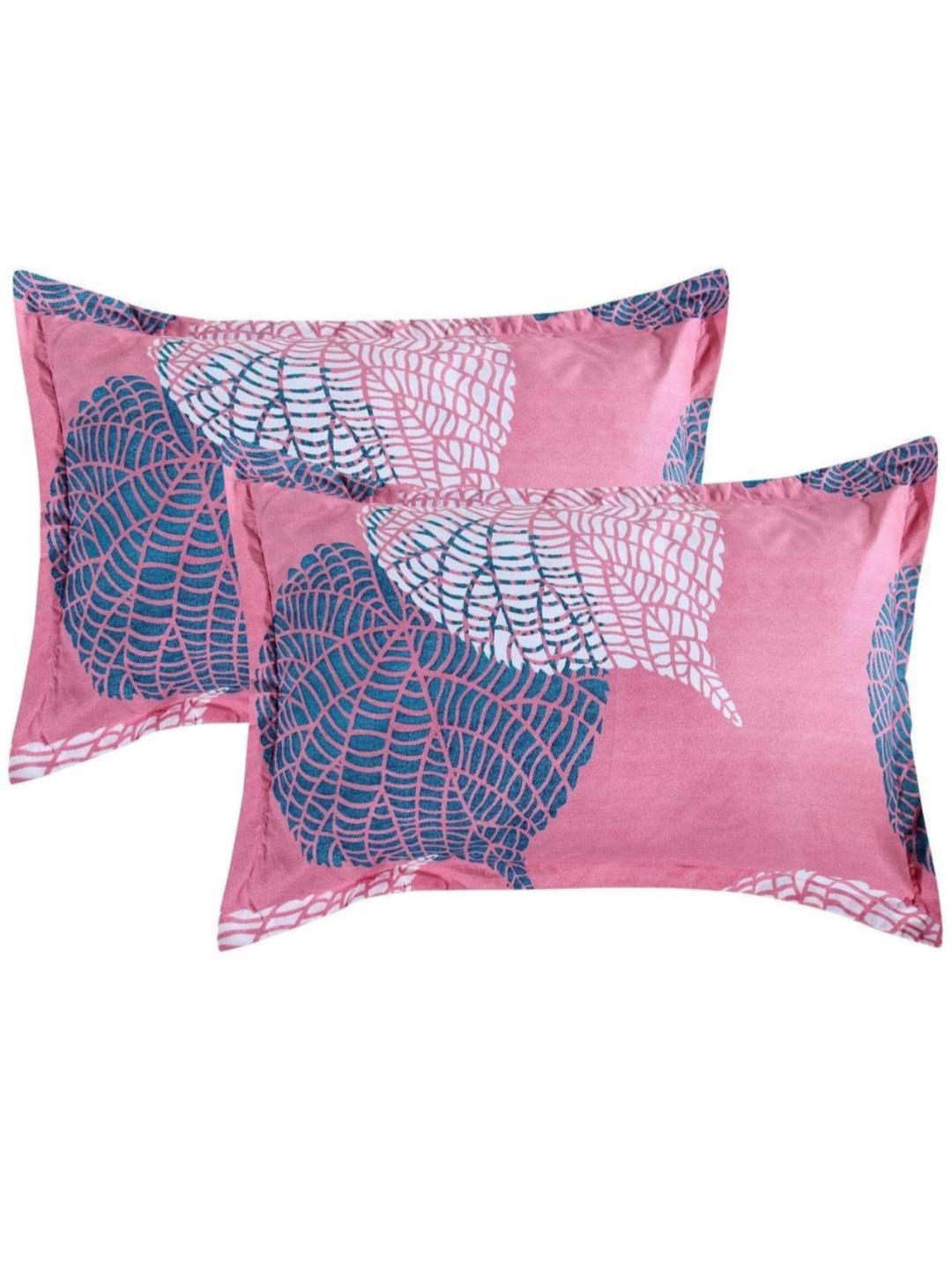 cotton printed pillows cover pink color  - 18304151 -  Standard Image - 1