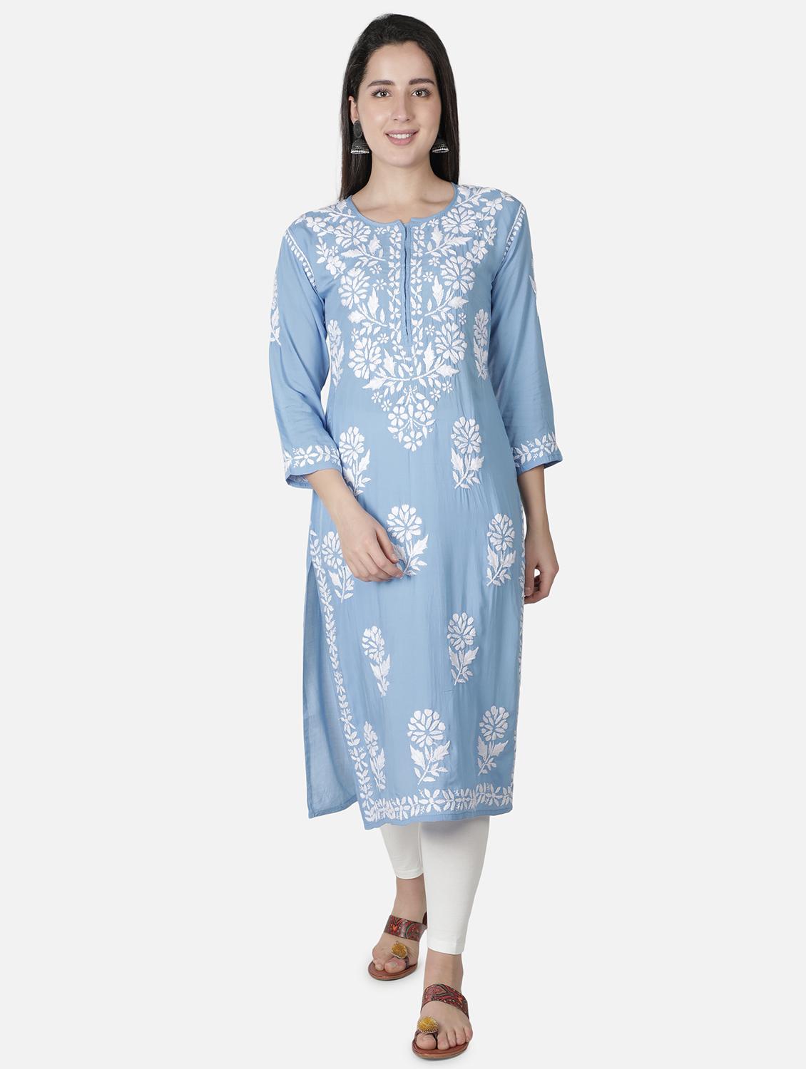 women's straight kurta - 18304825 -  Zoom Image - 0
