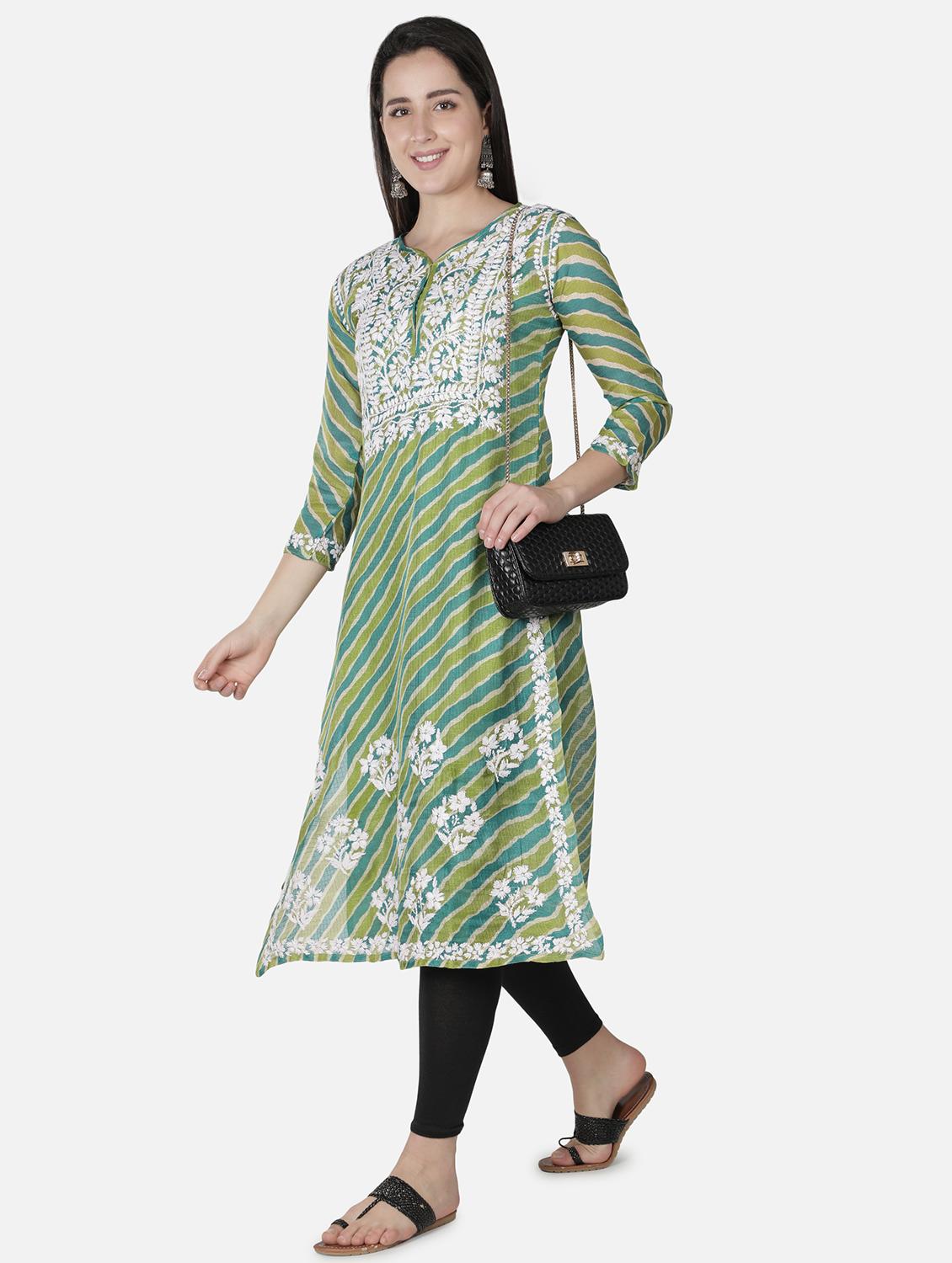 women's straight kurta - 18304852 - Standard Image - 4