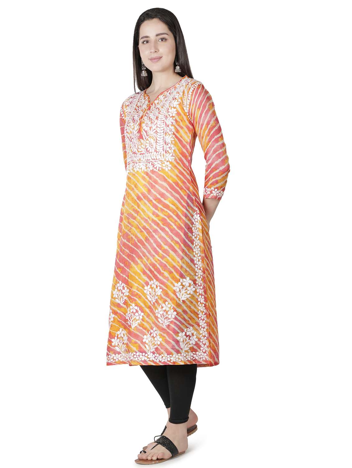 women's straight kurta - 18304853 -  Standard Image - 1