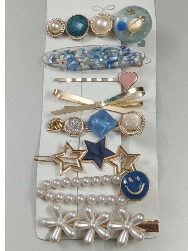 hair pin hair clips set - 18305074 - Standard Image - 1