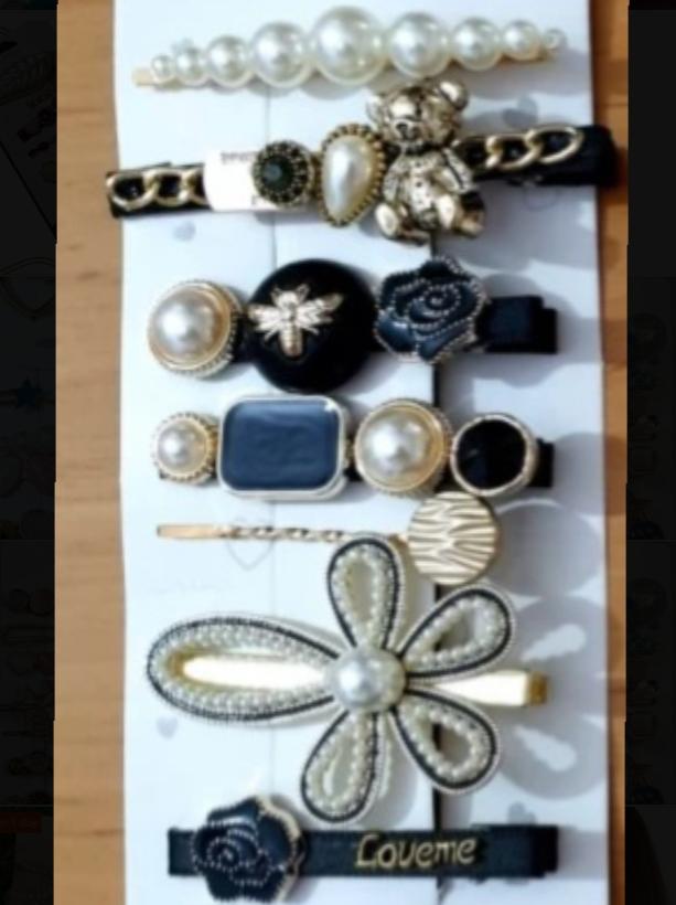 hair pin hair clips set - 18305078 - Standard Image - 1