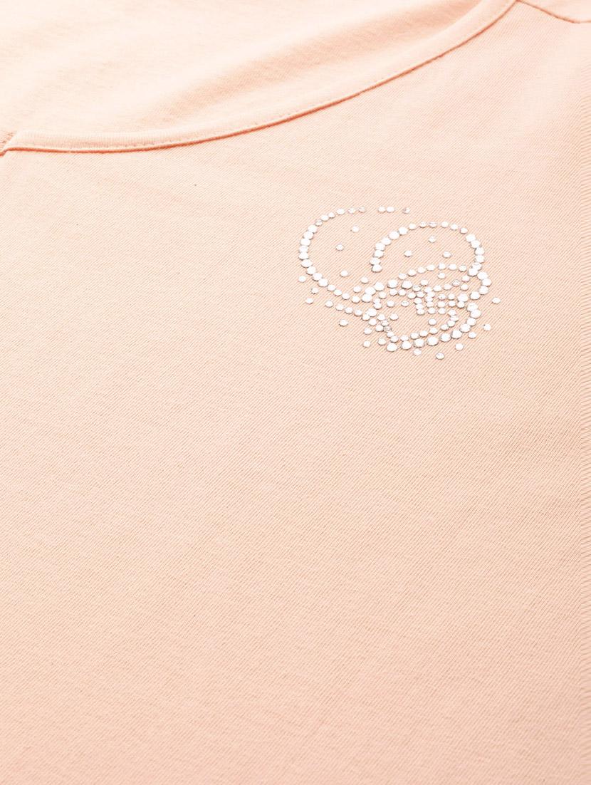 women's plain v neck t-shirt - 18305225 - Standard Image - 4