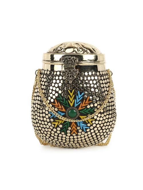embellished box clutch - 18305581 - Standard Image - 0