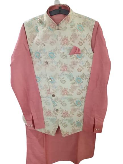 kurta with jacket set  - 18306386 -  Standard Image - 1