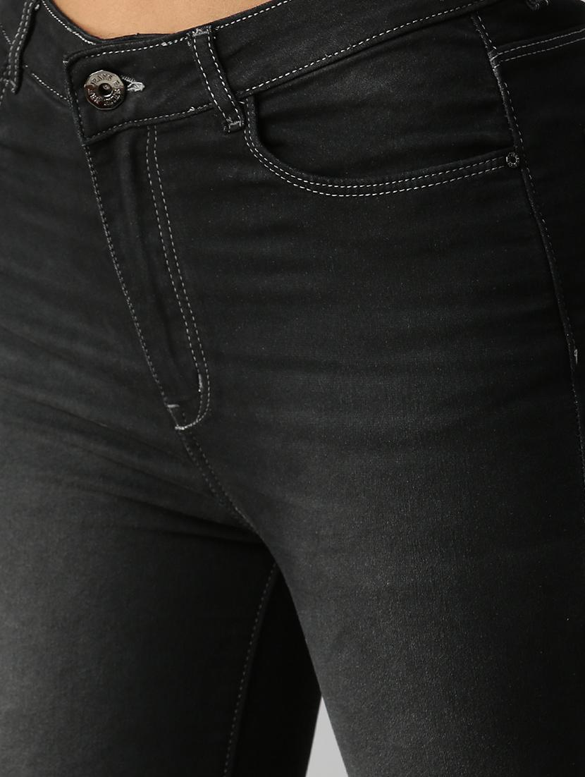 women's plain slim fit jeans - 18306528 - Standard Image - 4
