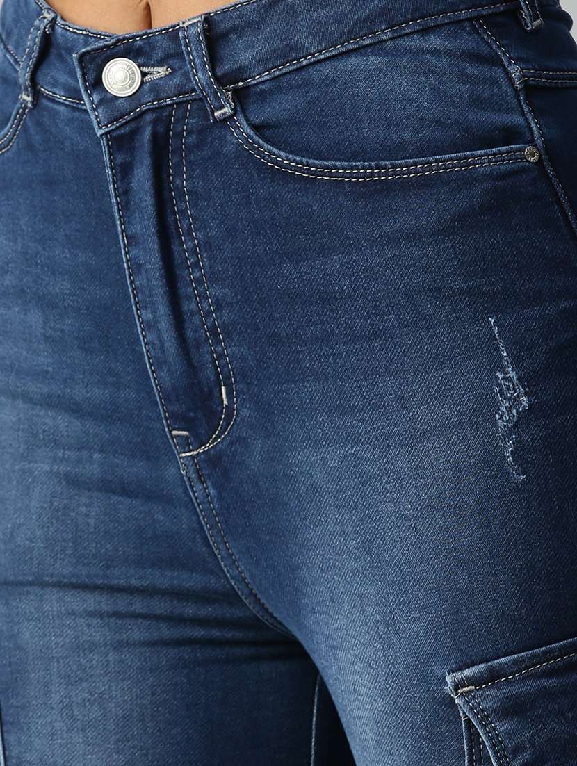 women's high rise solid cargo  - 18306566 -  Standard Image - 4