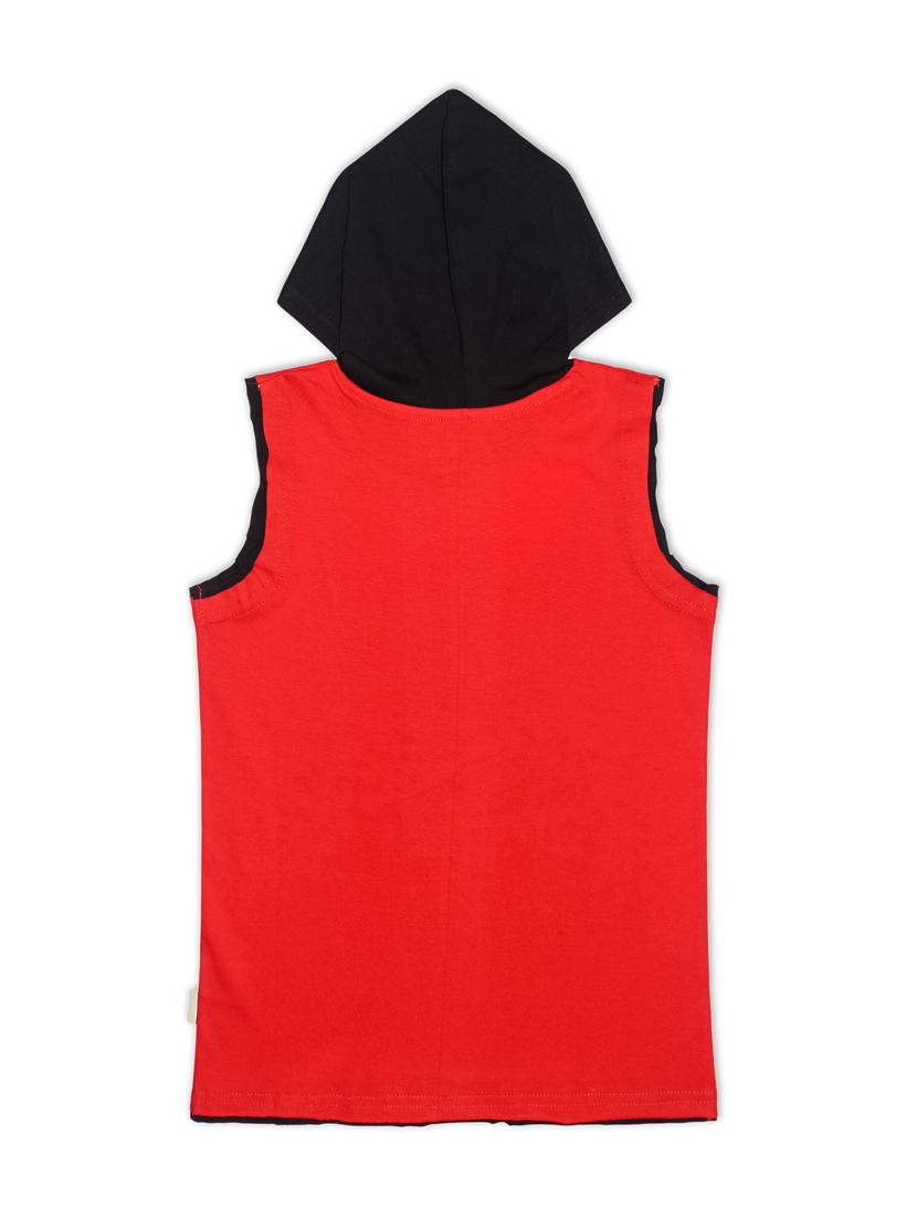 hooded neck graphic t-shirt - 18306898 - Standard Image - 1