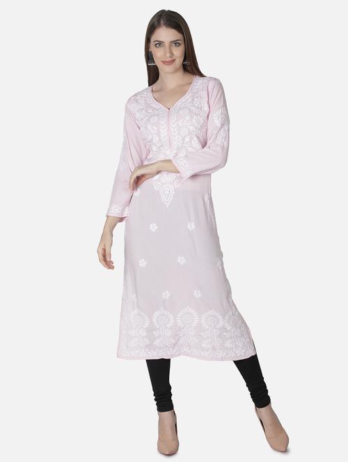 women's straight kurta - 18306930 - Standard Image - 0