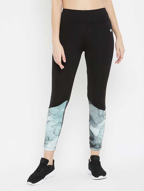 high-rise color-blocked yoga pants track pant - 18307443 - Standard Image - 0