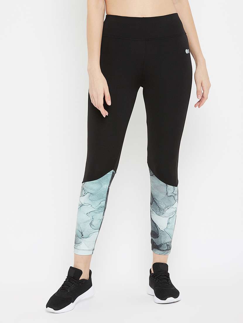 high-rise color-blocked yoga pants track pant - 18307443 - Zoom Image - 0